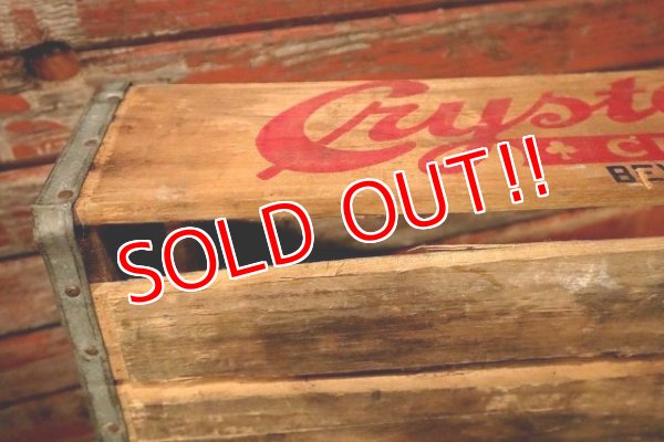 画像8: dp-230101-85 Crystal CLUB BEVAERAGES / Vintage Wood Box