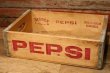 画像1: dp-230101-76 PEPSI / Vintage Wood Box