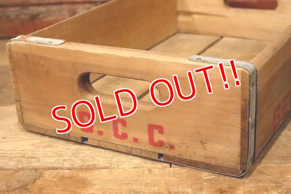 画像4: dp-230101-77 G.C.C. BEVAERAGES / Vintage Wood Box