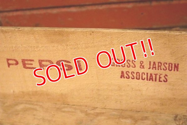画像7: dp-230101-76 PEPSI / Vintage Wood Box