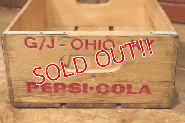 画像4: dp-230101-76 PEPSI / Vintage Wood Box