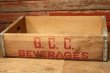 画像2: dp-230101-77 G.C.C. BEVAERAGES / Vintage Wood Box