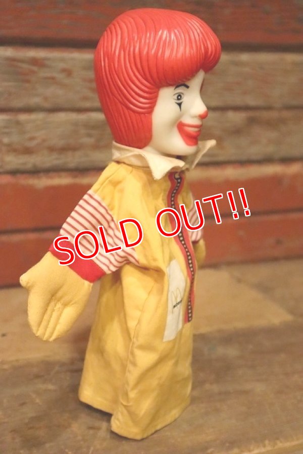 画像5: ct-230101-13 McDonald's / Ronald McDonald 1993 Hand Puppet