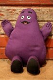 画像1: ct-230101-13 McDonald's / Grimace 1991 Cloth Doll