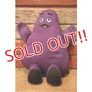 画像: ct-230101-13 McDonald's / Grimace 1991 Cloth Doll