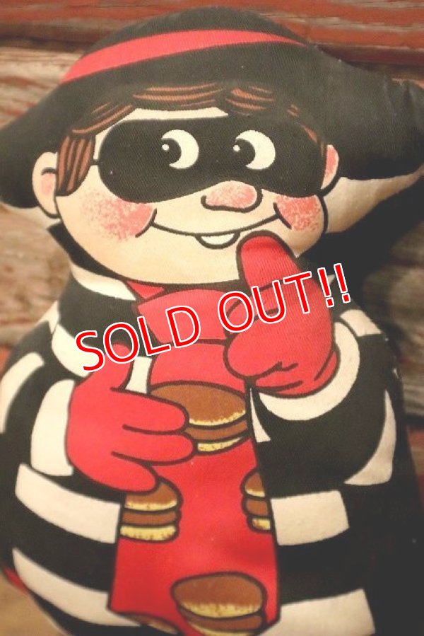 画像2: ct-230101-13 McDonald's / the Hamburglar 1980's Pillow Doll