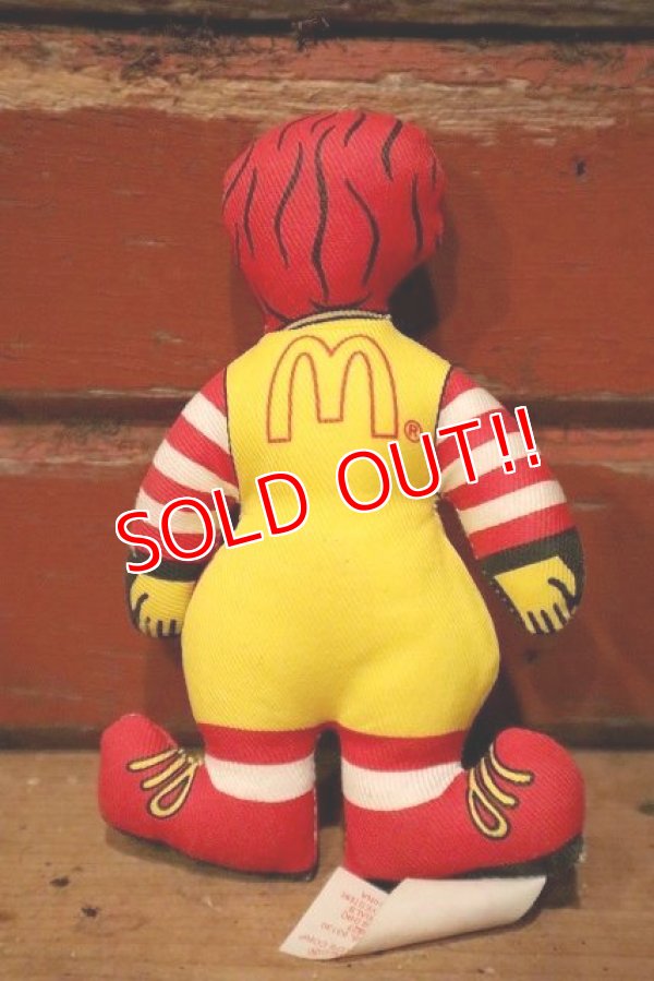 画像3: ct-230101-13 McDonald's / Ronald McDonald 1980's Mini Cloth Doll