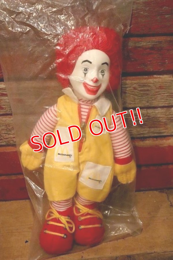 画像1: ct-230101-13 McDonald's / Ronald McDonald 1980's Doll