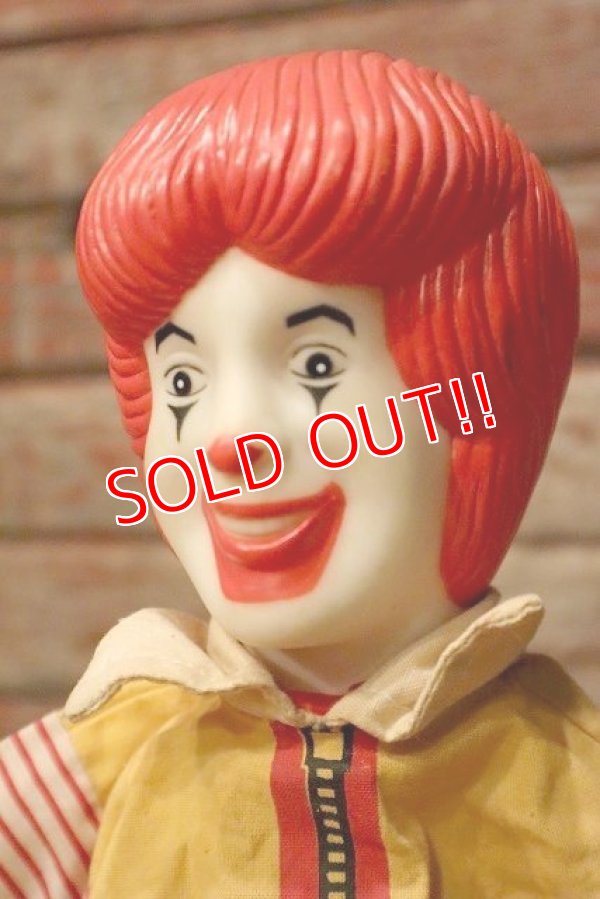 画像2: ct-230101-13 McDonald's / Ronald McDonald 1993 Hand Puppet