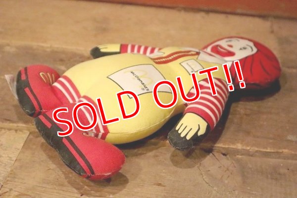 画像7: ct-230101-13 McDonald's / Ronald McDonald 1984 Pillow Doll