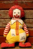 画像1: ct-230101-13 McDonald's / Ronald McDonald 1970's Pillow Doll