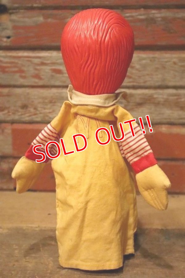 画像7: ct-230101-13 McDonald's / Ronald McDonald 1993 Hand Puppet
