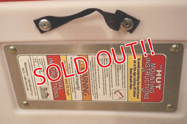 画像10: dp-230101-40 PIZZA HUT / 2000's〜 Delivery Car Topper