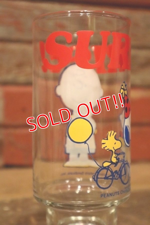 画像4: ct-221201-88 Peanuts / Anchor Hocking 1970's Glass "SURPRISE"