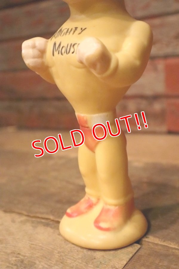 画像4: ct-221201-107 Mighty Mouse / 1950's Rubber Doll