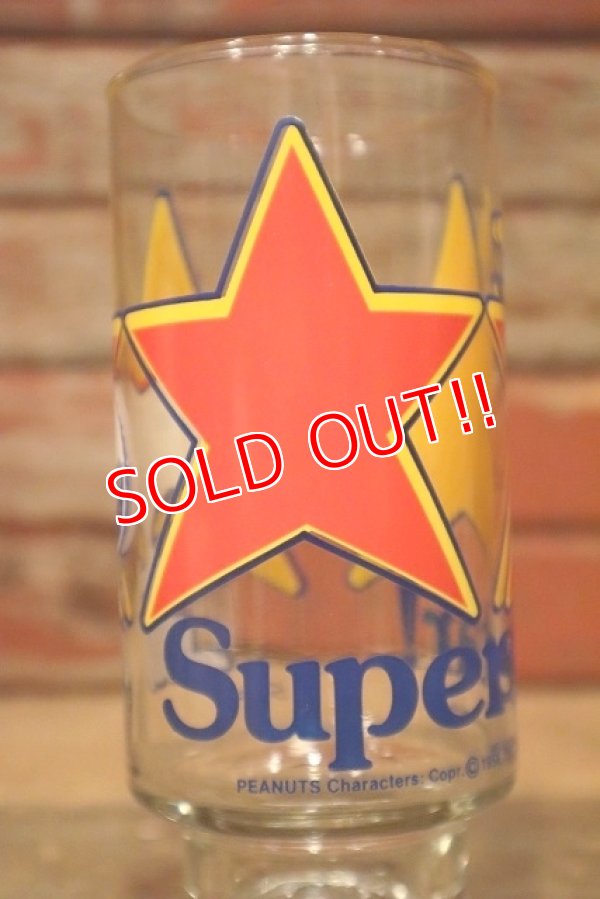 画像4: ct-221201-87 Peanuts / Anchor Hocking 1970's Glass "Superstar"