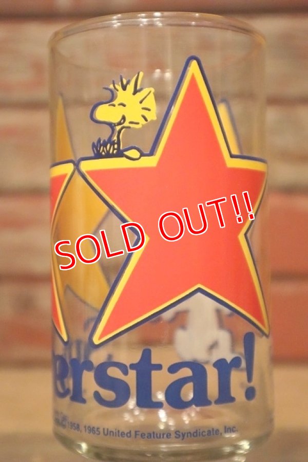 画像3: ct-221201-87 Peanuts / Anchor Hocking 1970's Glass "Superstar"