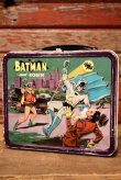 画像1: ct-221201-124 BATMAN and ROBIN / ALADDIN 1966 Metal Lunch Box