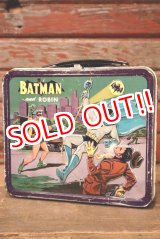 画像: ct-221201-124 BATMAN and ROBIN / ALADDIN 1966 Metal Lunch Box