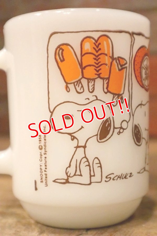 画像5: ct-230101-02 Snoopy / Fire-King 1960's-1970's Mug "Sweets"
