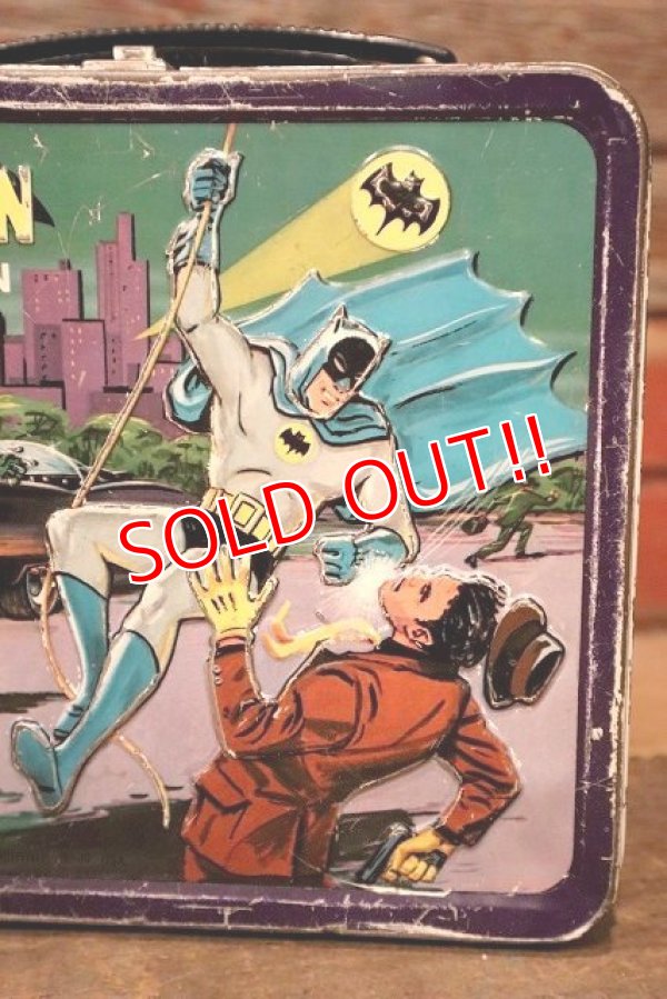 画像2: ct-221201-124 BATMAN and ROBIN / ALADDIN 1966 Metal Lunch Box