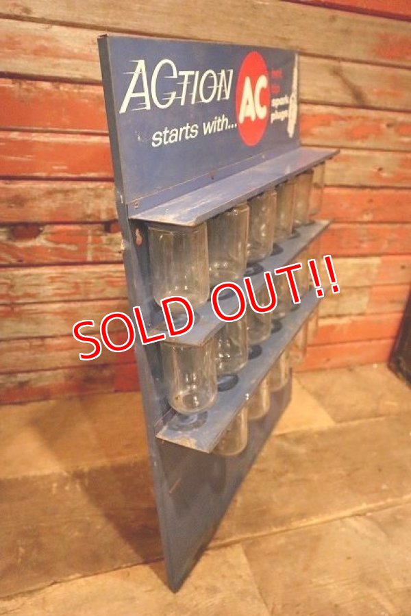 画像7: dp-230101-62 AC Spark Plugs / 1960's Metal Display