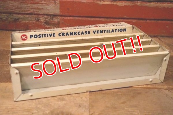 画像10: dp-221201-56 AC / 1960's POSITIVE CRANLCASE VENTILATION Metal Rack