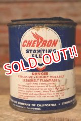 画像: dp-230101-25 CHEVRON / 1950's Starting Fluid Can