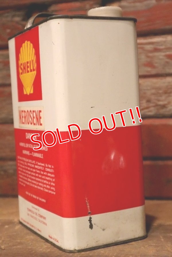 画像3: dp-230101-26 SHELL / 1960's-1970's KEROSENE ONE GALLON Can