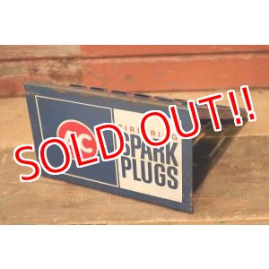 画像: dp-221201-54 AC Spark Plugs / 1960's Metal Rack Sign