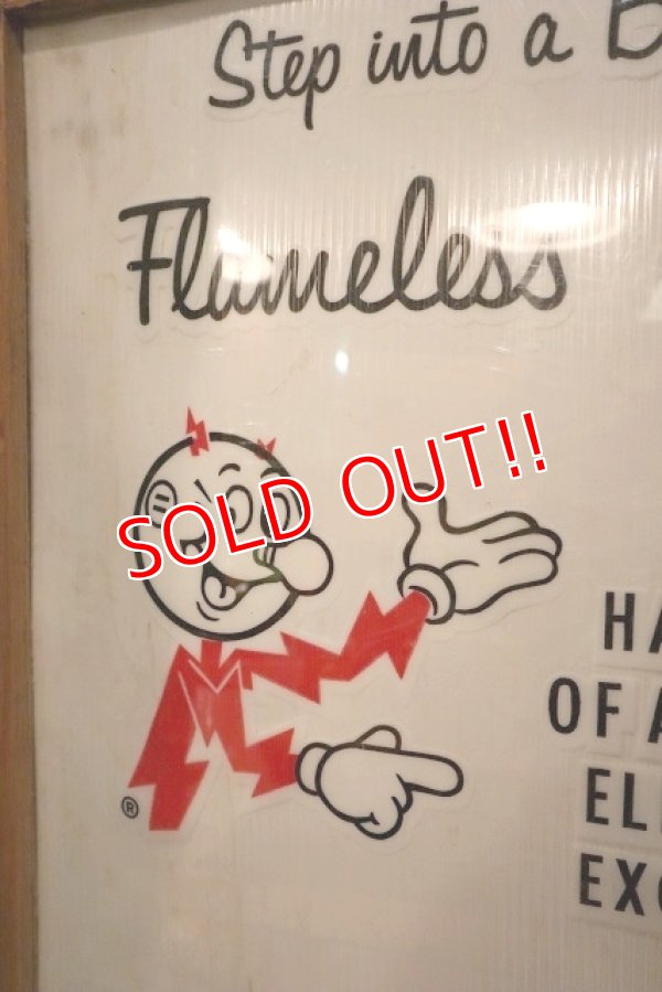 画像2: ct-230101-09 Reddy Kilowatt / 1960's-1970's Vinyl Banner