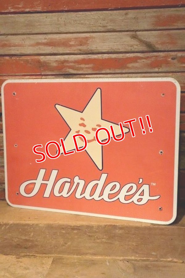 画像1: dp-230101-96 Hardee's / 2000's Road Sign