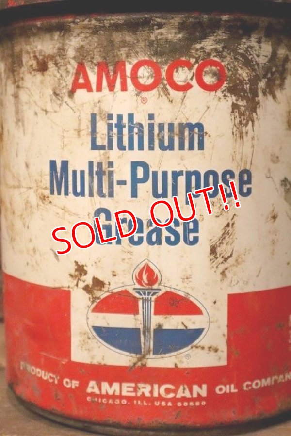 画像2: dp-230101-41 AMOCO / 1960's 5 U.S. GALLONS OIL CAN
