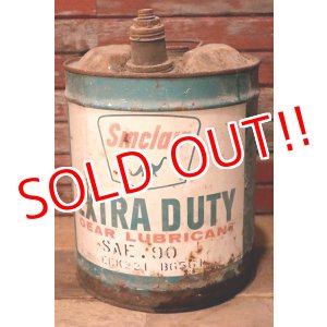 画像: dp-230101-59 Sinclair EXTRA DUTY / 1960's 5 U.S. GALLONS OIL CAN
