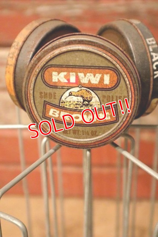 画像2: dp-230101-94 KIWI / SHOE POLISH CAN Display Rack