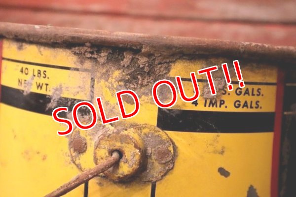 画像8: dp-230101-04 PENNZOIL / 1960's-1970's 5 U.S. GALLONS OIL CAN