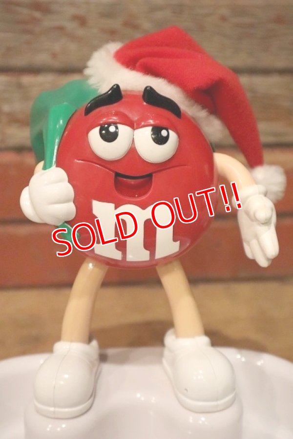 画像2: ct-230101-15 Mars / M&M's Talking Animated Christmas Candy Dish "Red"