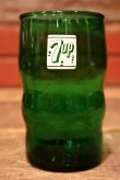 画像1: dp-230101-99 7up / Anchor Hocking Forest Green 1950's-1960's Tumbler