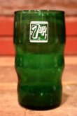 画像1: dp-230101-99 7up / Anchor Hocking Forest Green 1950's-1960's Tumbler
