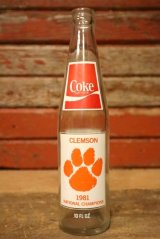 画像: dp-230101-65 Clemson University / CLEMSON TIGERS 1981 National Champions Coca Cola Bottle
