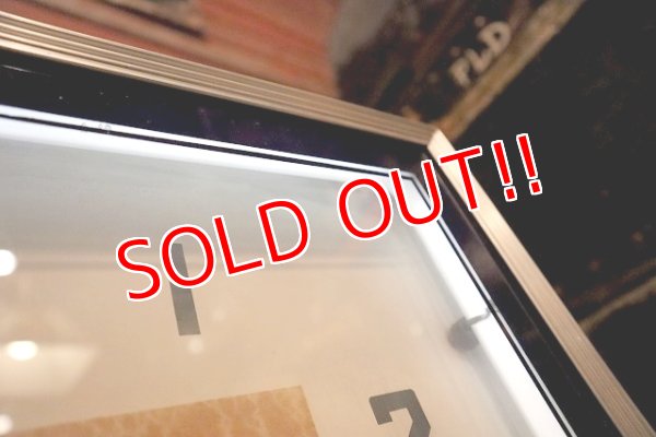 画像6: dp-230101-44 HEADLIGHT WORK CLOTHES 1940's Advertising Neon Clock