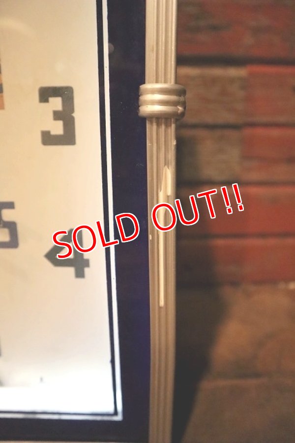 画像9: dp-230101-44 HEADLIGHT WORK CLOTHES 1940's Advertising Neon Clock