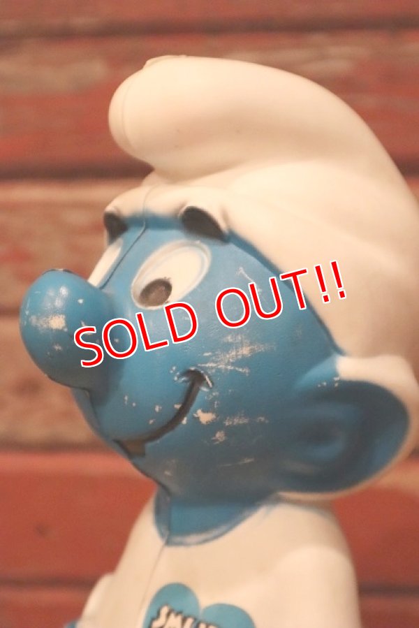 画像3: ct-230201-03 Smurf / 1980's Plastic Coin Bank