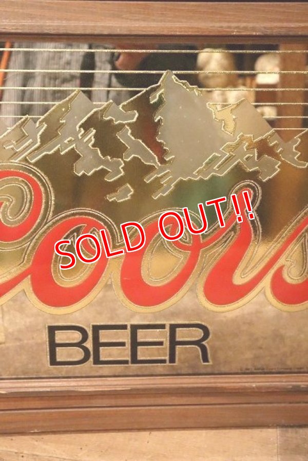 画像3: dp-230101-52 Coors BEER / 1983 Pub Mirror