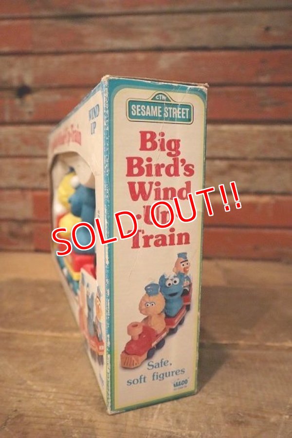 画像9: ct-230201-10 SESAME STREET / ILLCO 1989 Big Bird's Wind-Up Train