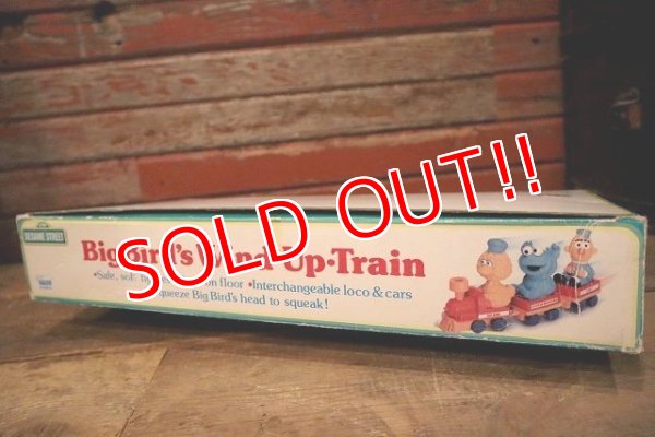 画像11: ct-230201-10 SESAME STREET / ILLCO 1989 Big Bird's Wind-Up Train