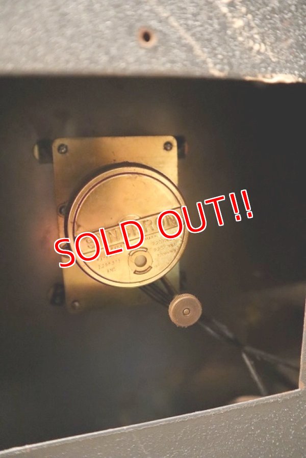 画像15: dp-230101-44 HEADLIGHT WORK CLOTHES 1940's Advertising Neon Clock