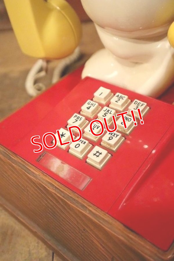 画像7: ct-230201-20 Snoopy & Woodstock / 1976 Telephone