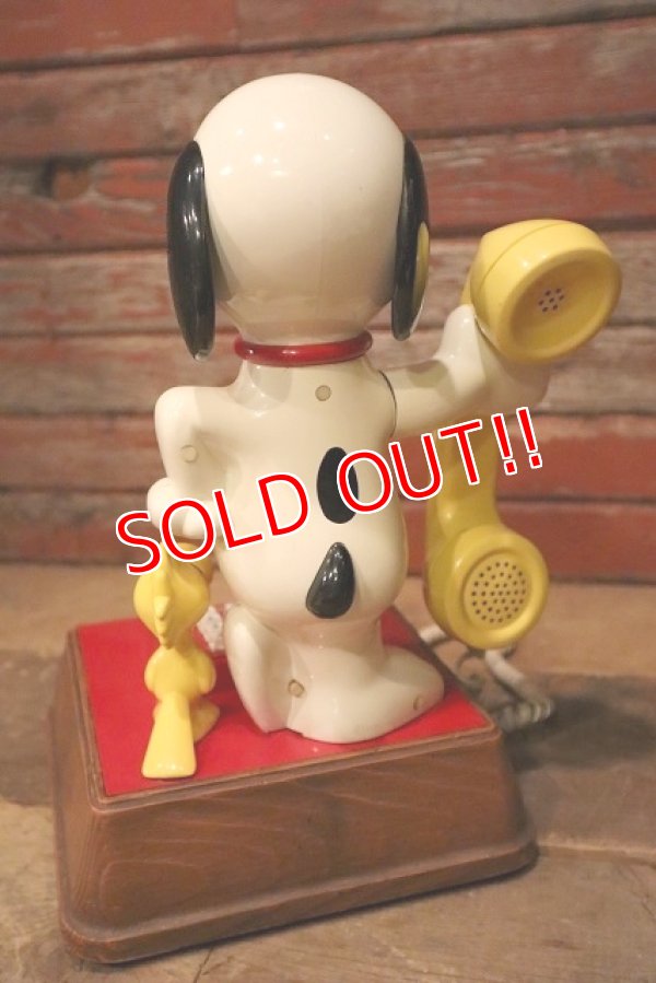 画像6: ct-230201-20 Snoopy & Woodstock / 1976 Telephone