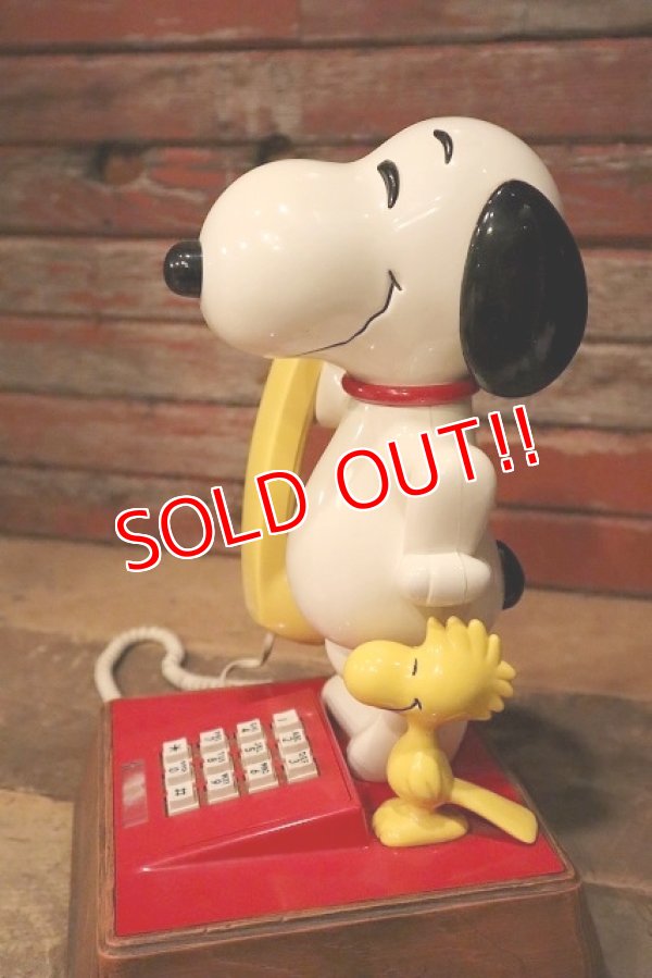 画像5: ct-230201-20 Snoopy & Woodstock / 1976 Telephone